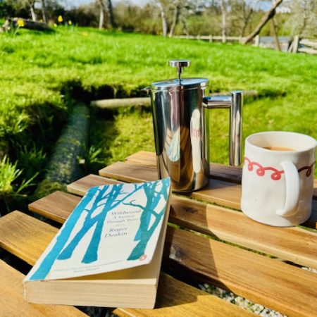 Coffee with book